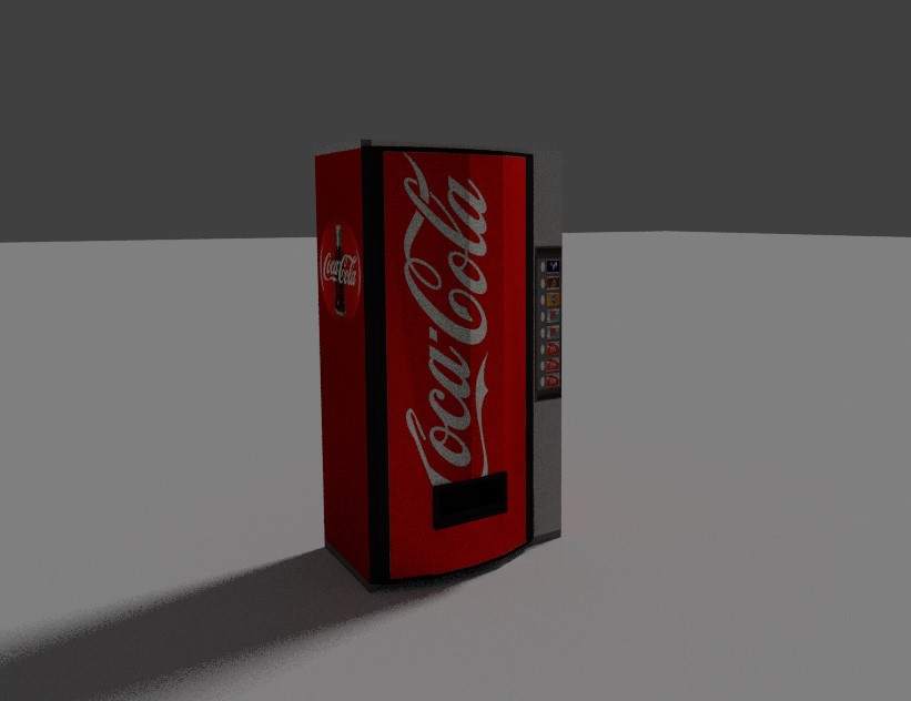 Low Poly Vending Machine preview image 1